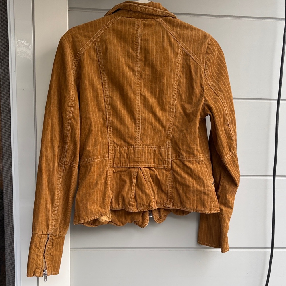 Free people Brown Corduroy Jacket S - Picture 6 of 9